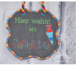 Stickserie ITH - Basic Türschilder 2